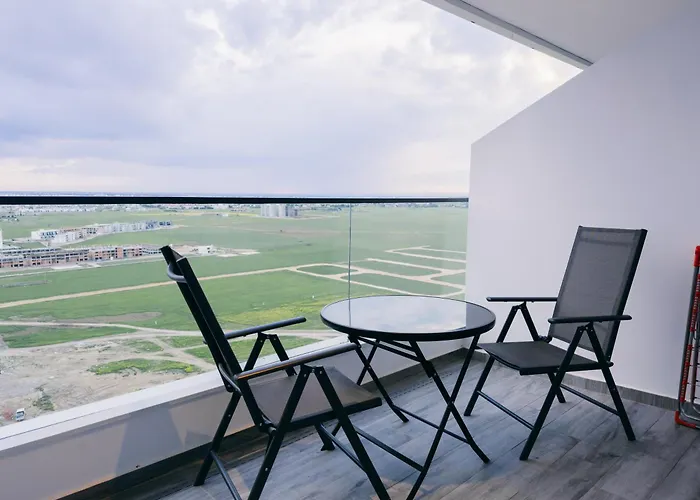 Apartmán Grand Sapphire Sea Studio, Casino, Pera Mackenzie, Sea View Agios Georgios (Famagusta)