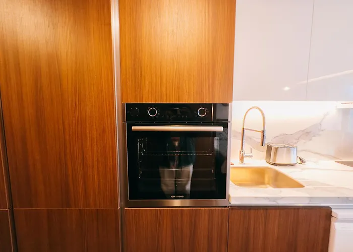 Grand Sapphire Sea Studio, Casino, Pera Mackenzie, Sea View Apartmán Agios Georgios (Famagusta)