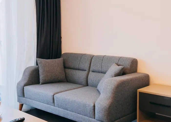 Apartmán Grand Sapphire Sea Studio, Casino, Pera Mackenzie, Sea View Agios Georgios (Famagusta)