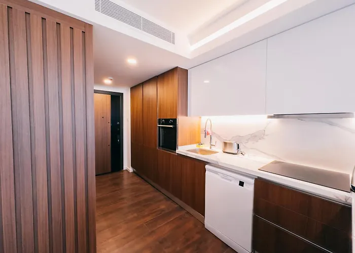 Grand Sapphire Sea Studio, Casino, Pera Mackenzie, Sea View Apartmán Agios Georgios (Famagusta)